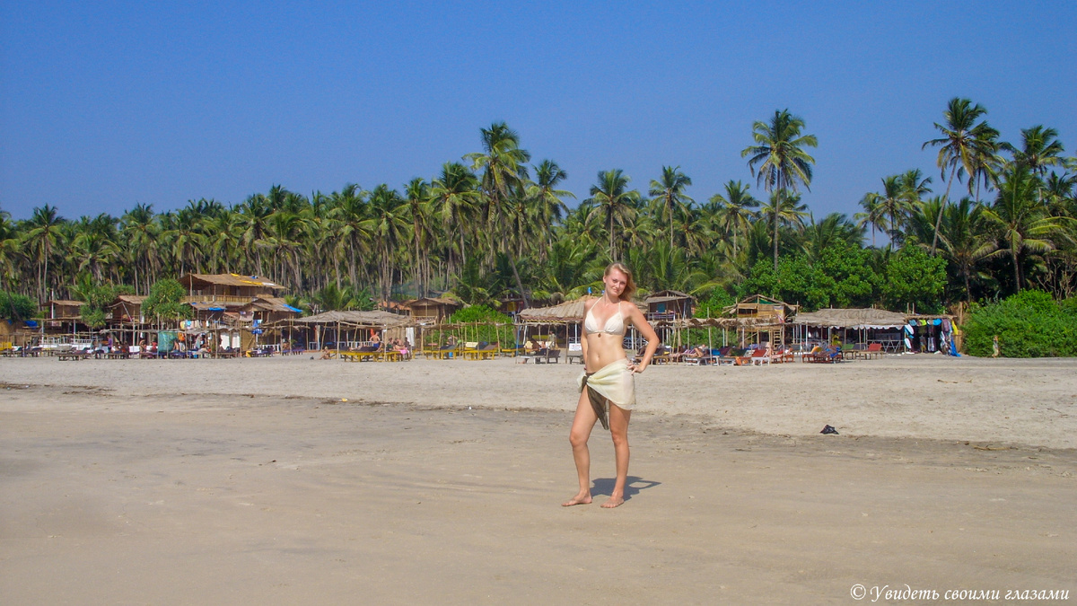 Пляж Ашвем, Северный Гоа, Индия