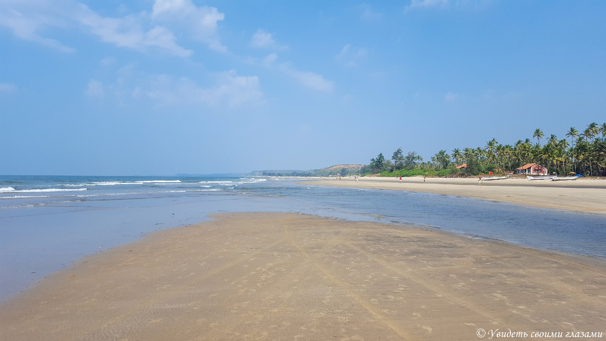 Пляж Мандрем, Северный Гоа, Индия