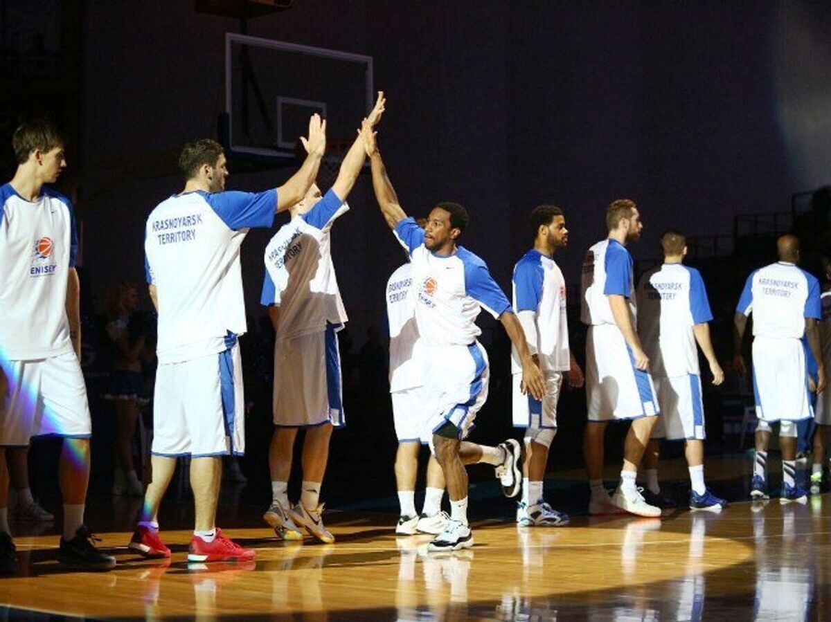    Баскетболисты "Енисея"© Фото : официальный сайт БК "Енисей"