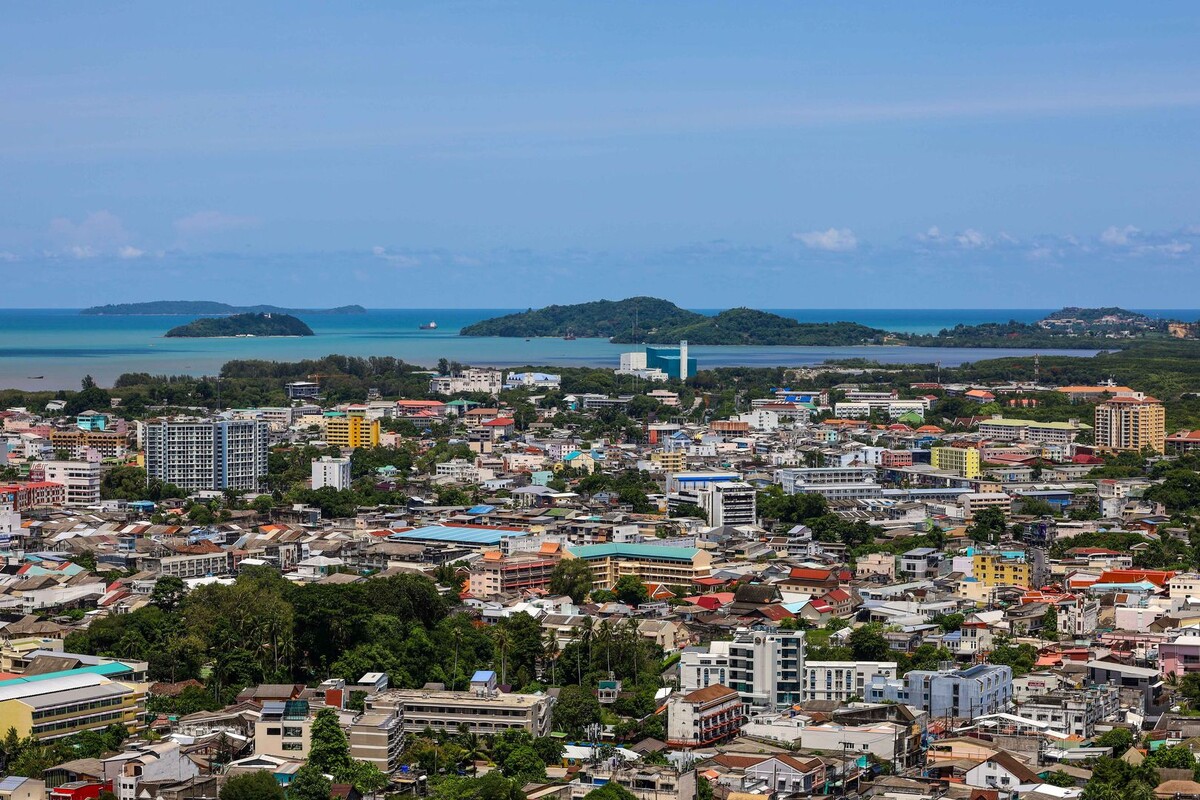    Таиланд. Пхукет. Вид на город. / Источник: © Олег Елков/ТАСС