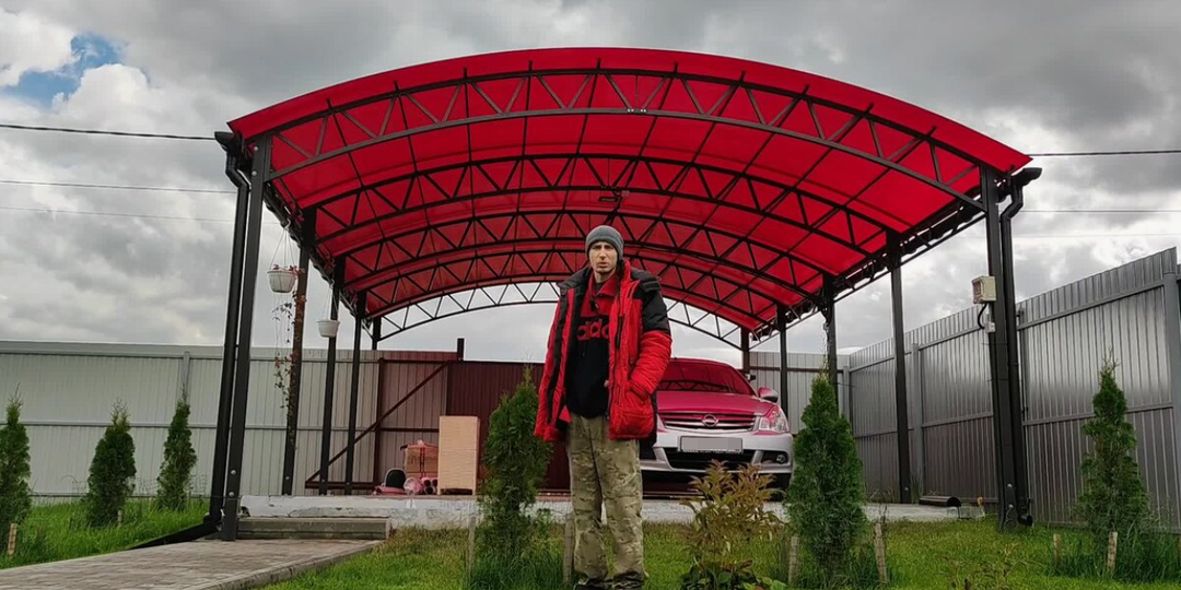 Оправдал ли себя навес для авто и что с ним стало за 5 лет.