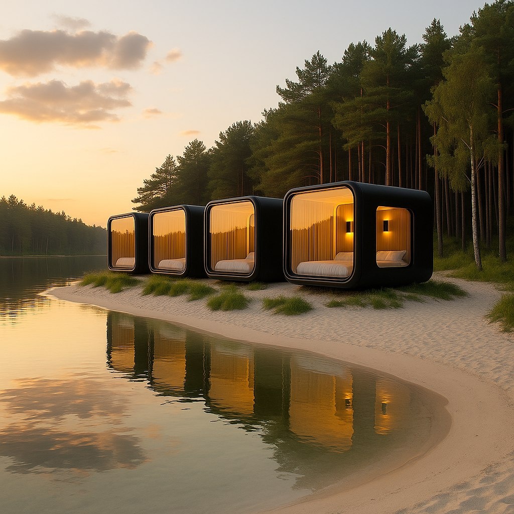 Домики для глэмпинга 