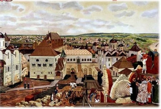 Видимо, так выглядела «комедиальная храмина» в Москве