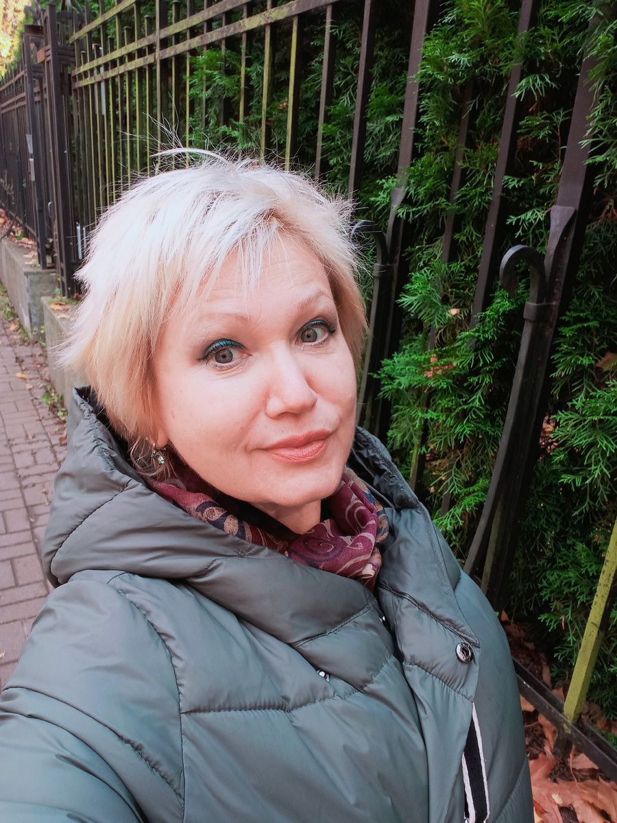 По дороге в парикмахерскую. Фото после...приложить не поднимается рука!