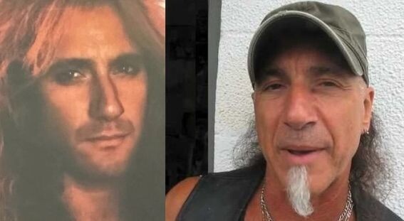 Марк Торнилло - фронтмен группы T.T. Quick в 80-х, а справа - фронтмен группы Accept