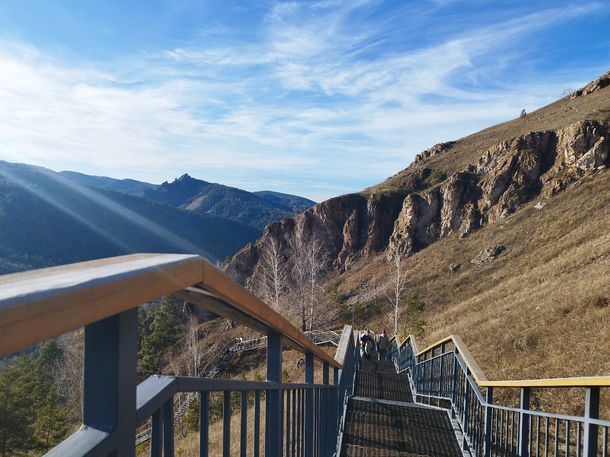 Впервые я на Торгашинском хребте осенью