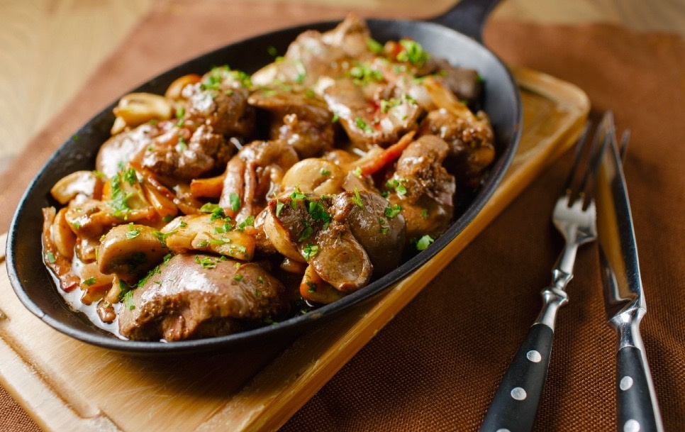 Рецепты блюд из печени.