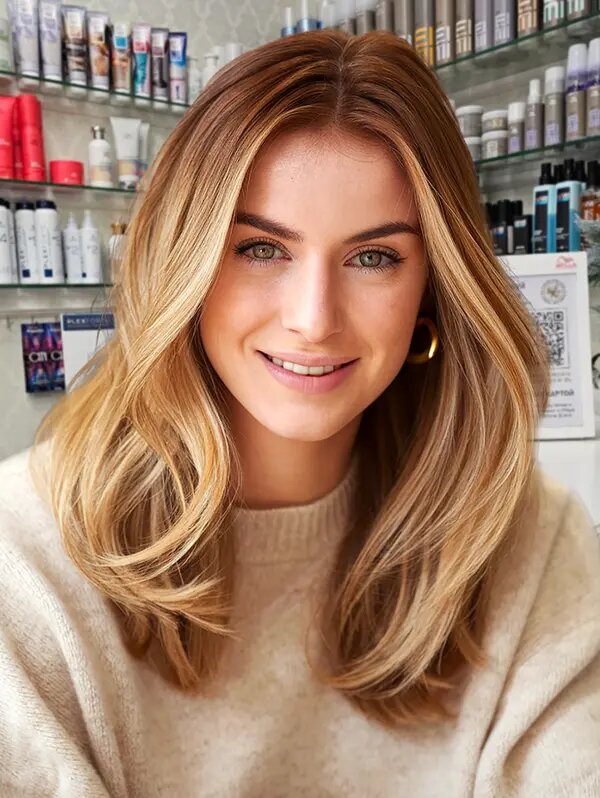 Окрашивания волос в салоне красоты Элиза