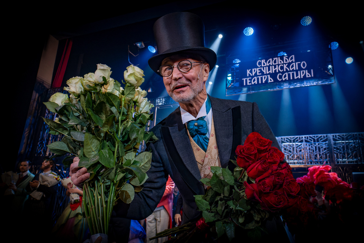Премьера "Свадьбы Кречинского" в Московском академическом театре сатиры. Фото. Александра Беланова.