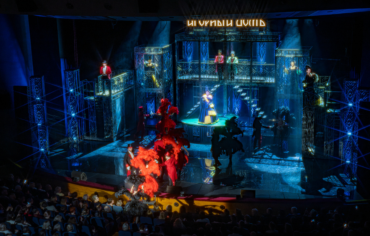 Премьера "Свадьбы Кречинского" в Московском академическом театре сатиры. Фото. Александра Беланова.