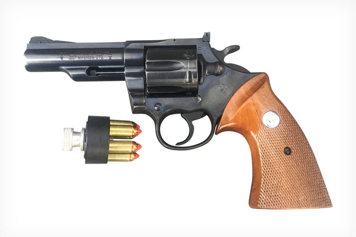 Модель Colt’s Second Issue Border Patrol выпускали с 1970 по 1975 год. Это был вариант Mark III Trooper с патроном .357 Magnum.