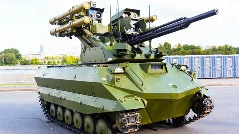 Боевой робот разведки и огневой поддержки «УРАН-9»