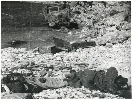 На мысе Херсонес после изгнания фашистских захватчиков