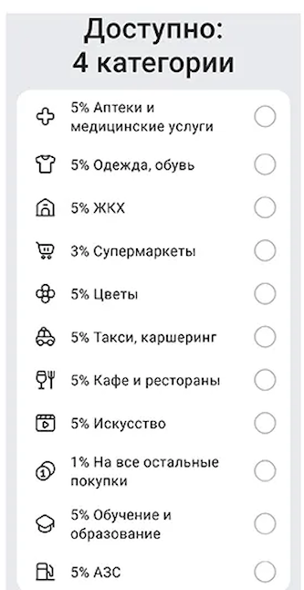 Кешбек ОТП Банка на ноябрь 2025