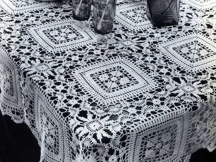 Скатерть крючком: создание уюта и красоты своими руками