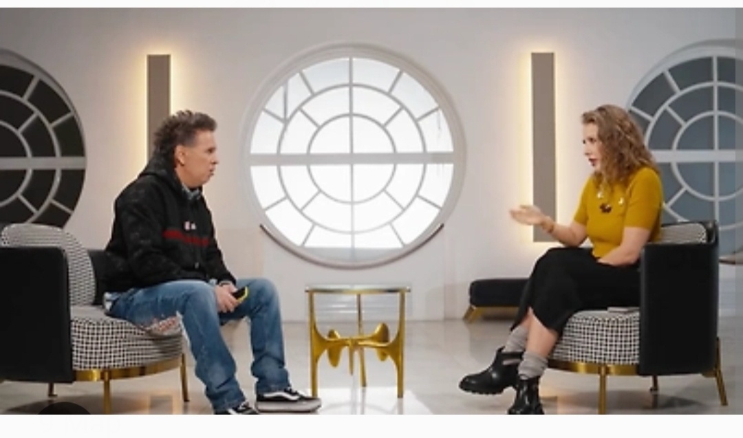 Скриншот кадров интервью К.Собчак с А.Губиным