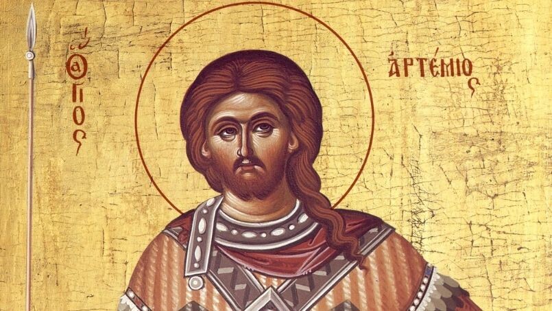    Икона великомученика Артемия Антиохийского. Фото: hramikona/Shutterstock/Fotodom