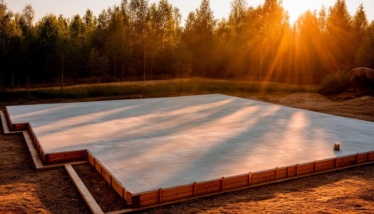 Бетон — универсальный и прочный материал, идеально подходящий для загородного строительства, из которого можно возводить фундаменты, стены, перекрытия, лестницы, заборы и другие конструкции, обеспечивая долговечность и надежность сооружений.