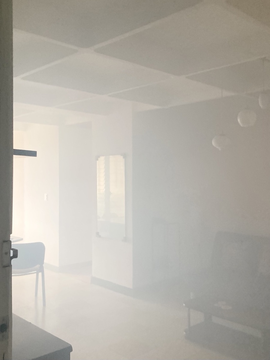 Так выглядела квартира, когда мы вернулись