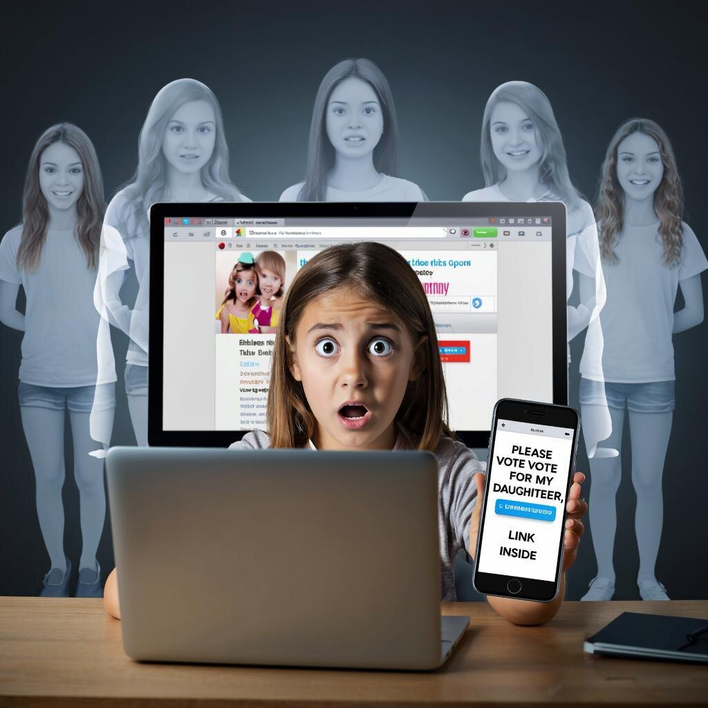 «Проголосуй за мою дочь!»: как мошенники клонируют аккаунты друзей и крадут ваши данные.