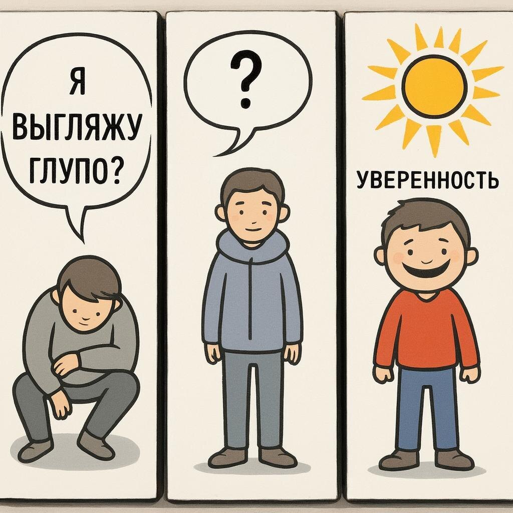 Три стадии внутреннего диалога