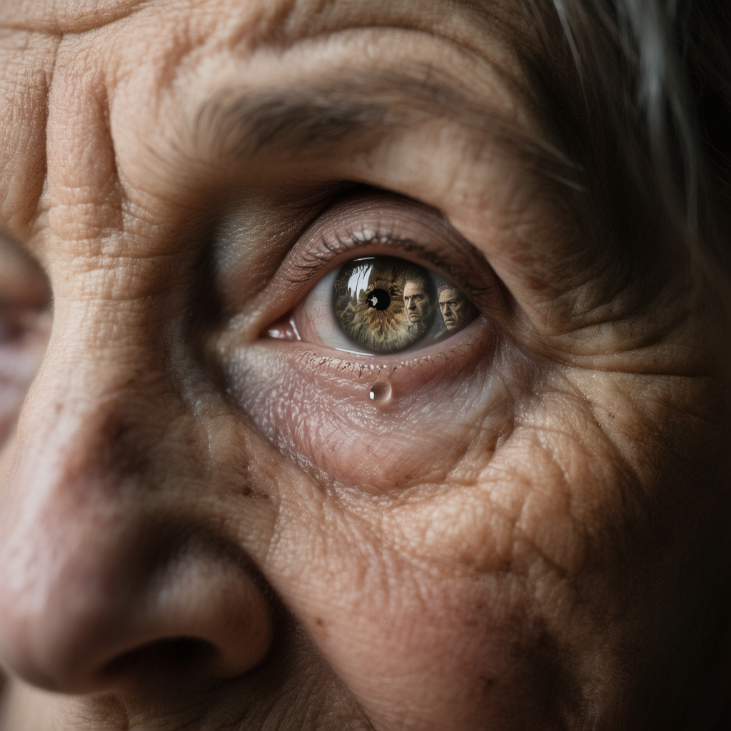 Морщинка у глаз матери как неизъяснимая точка пересечения добра и зла, переживания и философских ценностей.