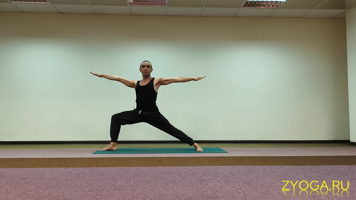 Приветствие Солнцу (Сурья Намаскар) - Герой 2, 3, 1 / Sun Salutation (Surya Namaskar) - Hero 2, 3, 1