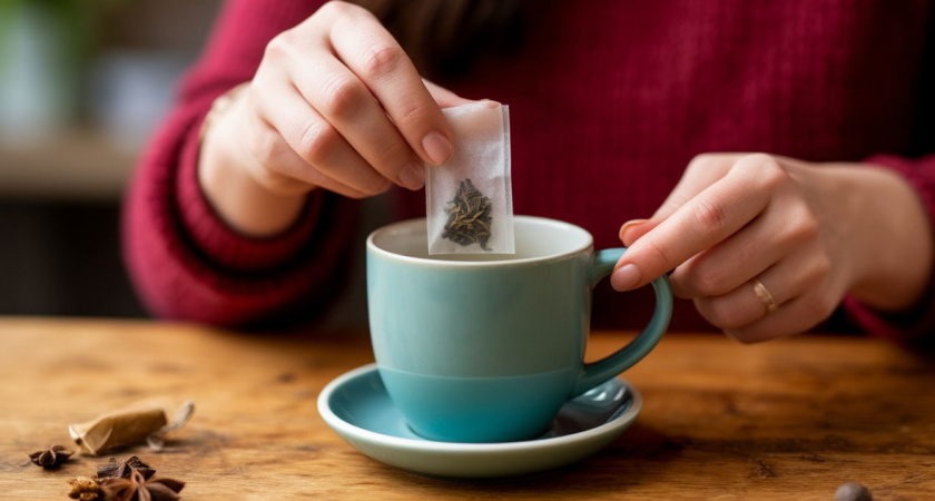    Не кладите пакетики в крутой кипяток - всю жизнь вы заваривали чай неправильно