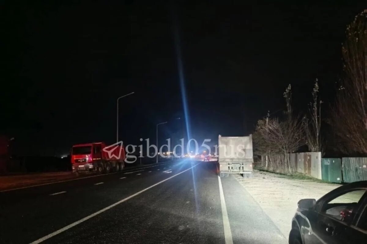    В Махачкале фура насмерть сбила пожилого пешехода