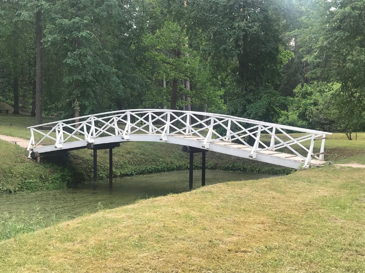 Мостик у Черного пруда. Фото автора 