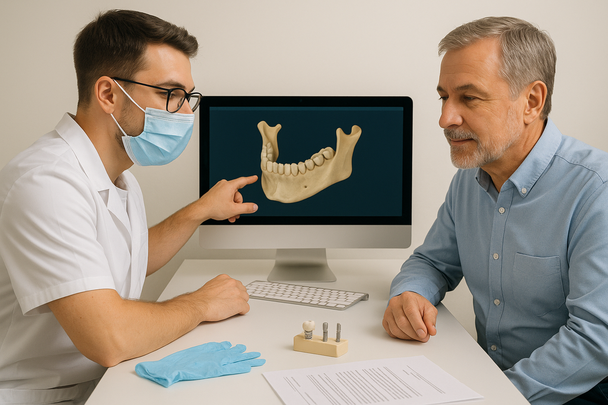 Бесплатная консультация в стоматологии "Имплант Эксперт"