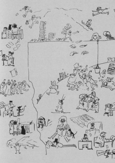 Рисунок Герберта Уэллса