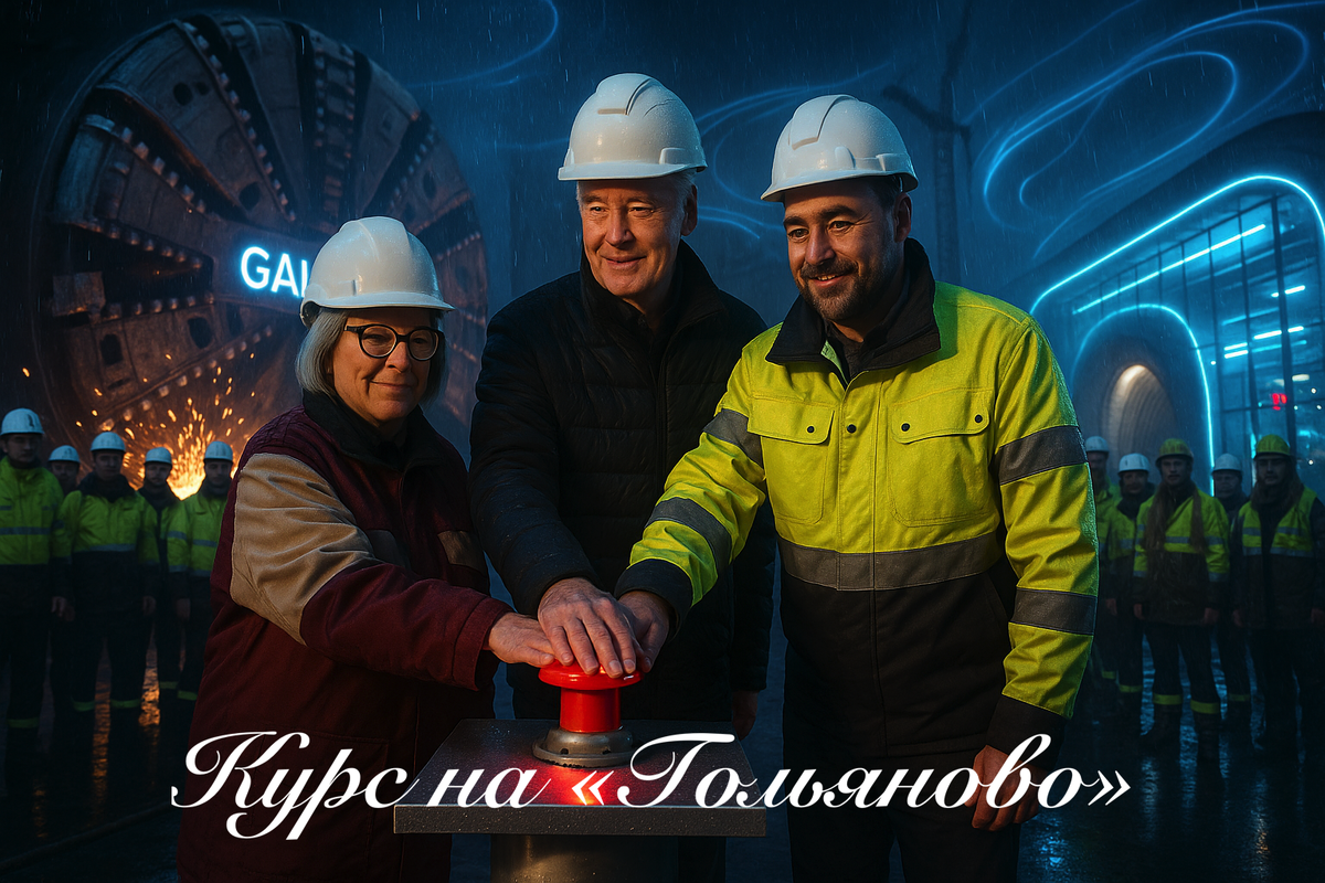 Художественный нейро-арт коллаж