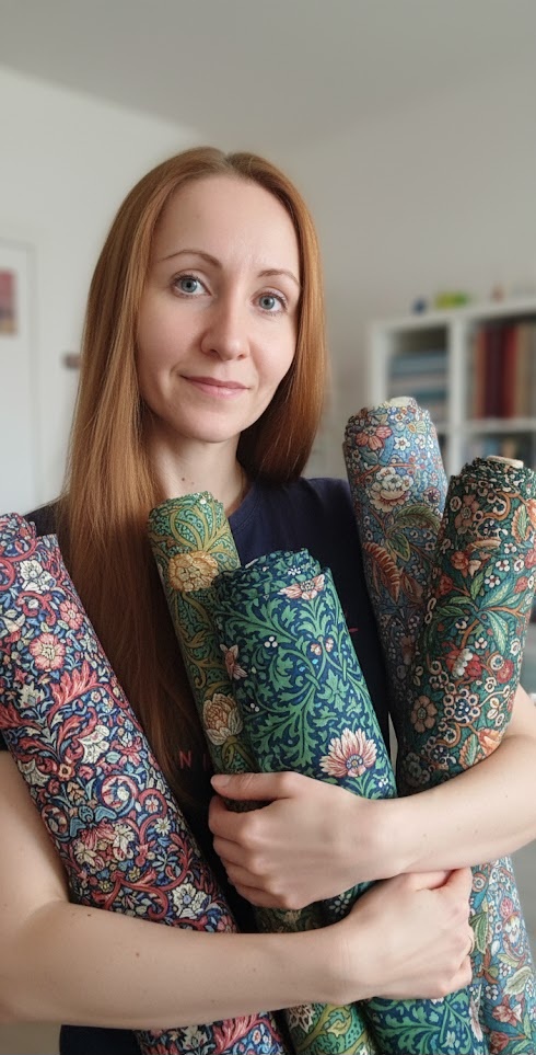 Я и мои любимые рулончики тканей