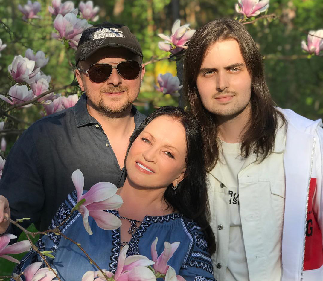 София Ротару с сыном и внуком. Фото: СтарХит