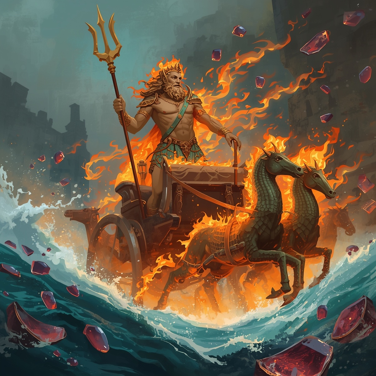 теперь Нептун перешёл в Овен