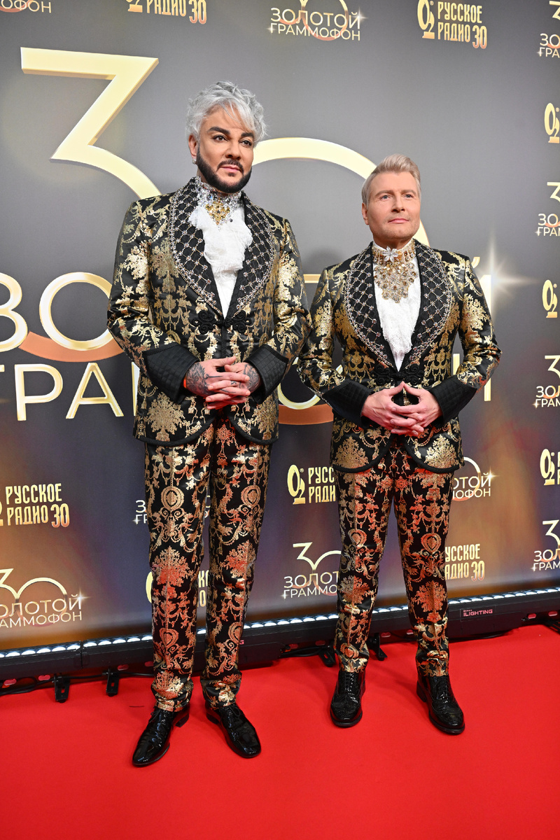 Киркоров и Басков повеселли фотографов. Фото: Михаил Фролов