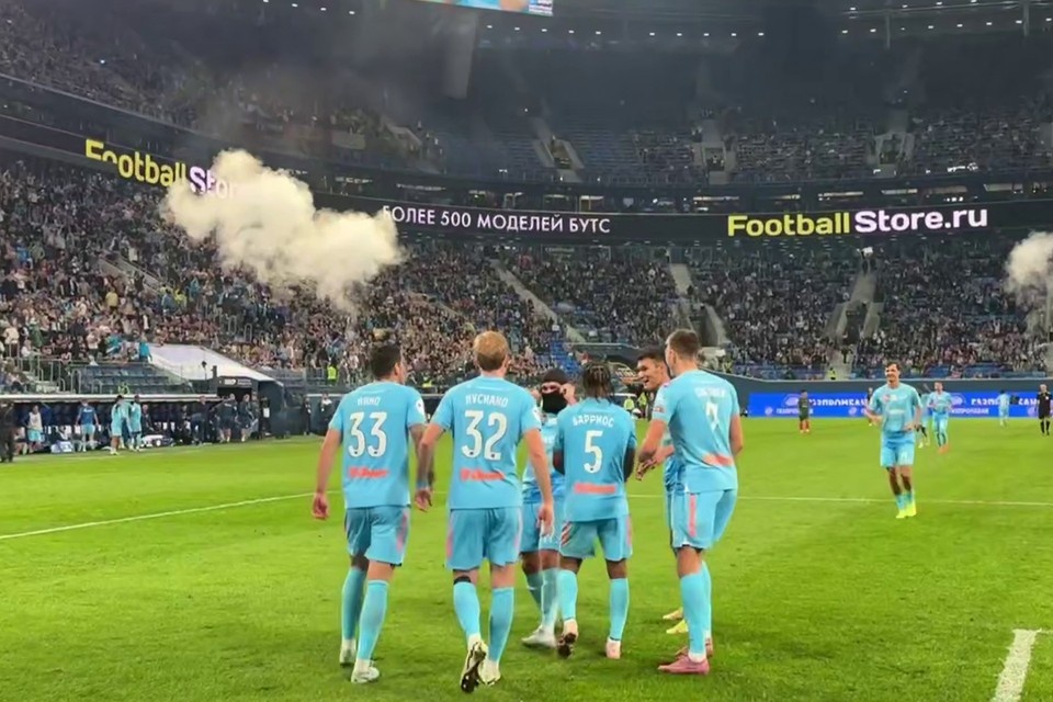    "Зенит" победил "Локомотив". Фото: t.me/fczenit