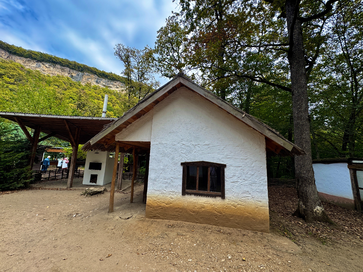Большой дом – основной хозяйский. Фото автора.