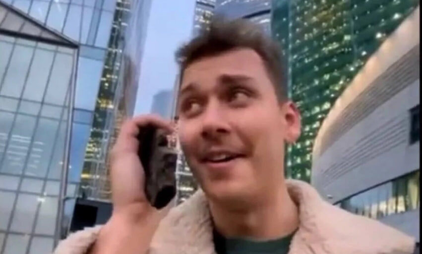 Сын Ирины Усольцевой Данил записал веселое видео в Москва-Сити. Фото: личная страница