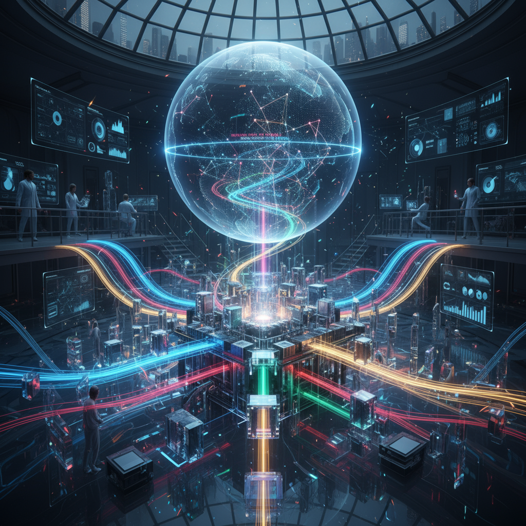 Оптический компьютер с фотонными вычислениями