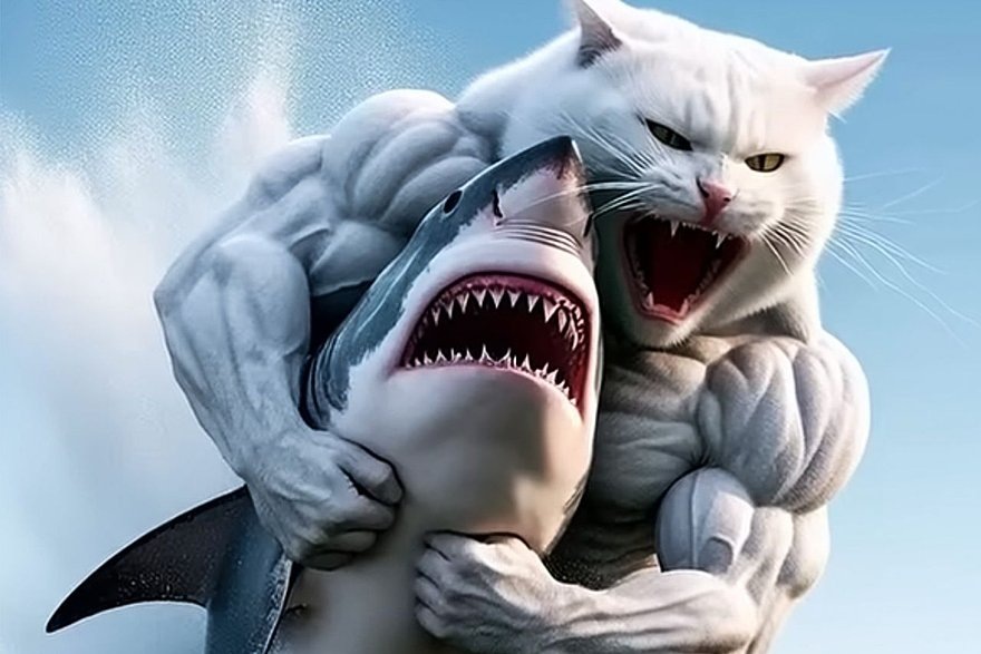 Кадр: Cat Realm AI / YouTube