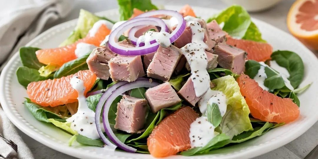 Два салата с рыбой