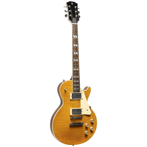 Электрогитара Les Paul STAGG SEL-DLX HONEY