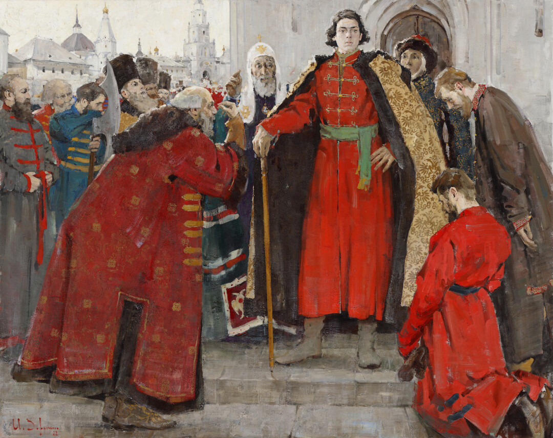 Илья Зорькин. Начало самодержавия, 2022 год. Источник 30paintings.ru