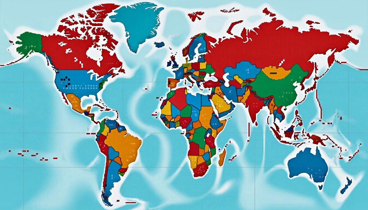 Как бесплатно создать пиксельную карту. Блог "В мире ИТ". Нейроарт. В мире ИТ. @Изображение создано Kandinsky 5.0 Image