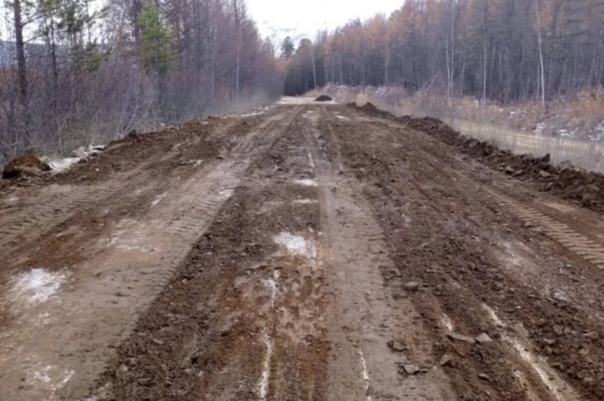    Вода подтопила дорогу Северобайкальск — Новый Уоян — Таксимо в Бурятии