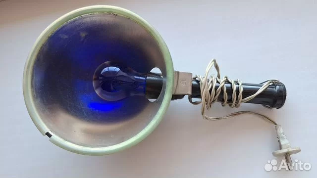 Синяя лампа или рефлектор Минина СССР