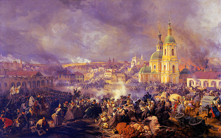 Петер фон Гесс. Битва под Вязьмой (1812 год).