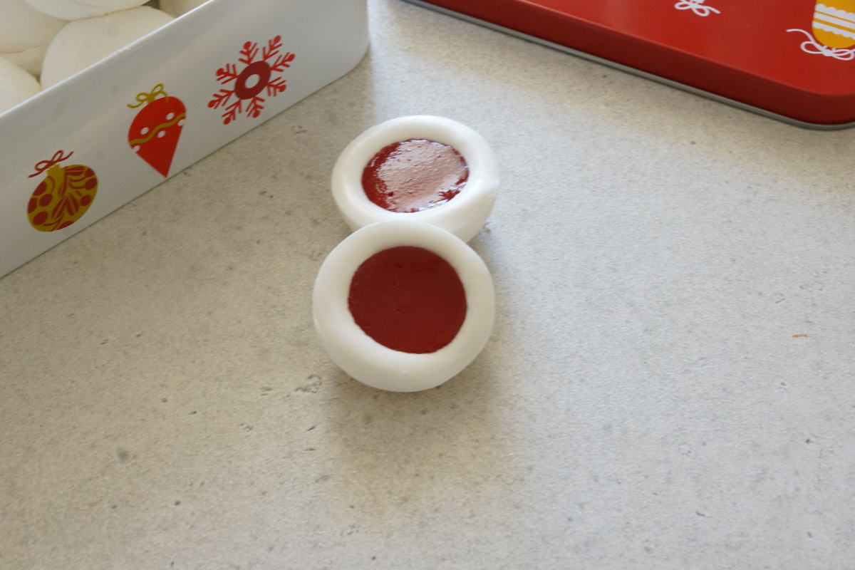 Так выглядит десерт в разрезе